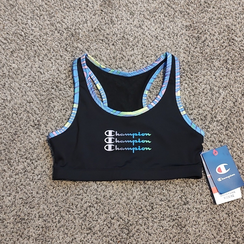 NWT Champion Girls L (14) Sports Bra